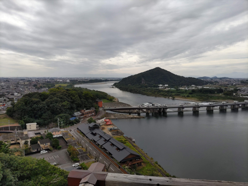 犬山城から見る木曽川