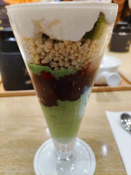抹茶パフェ