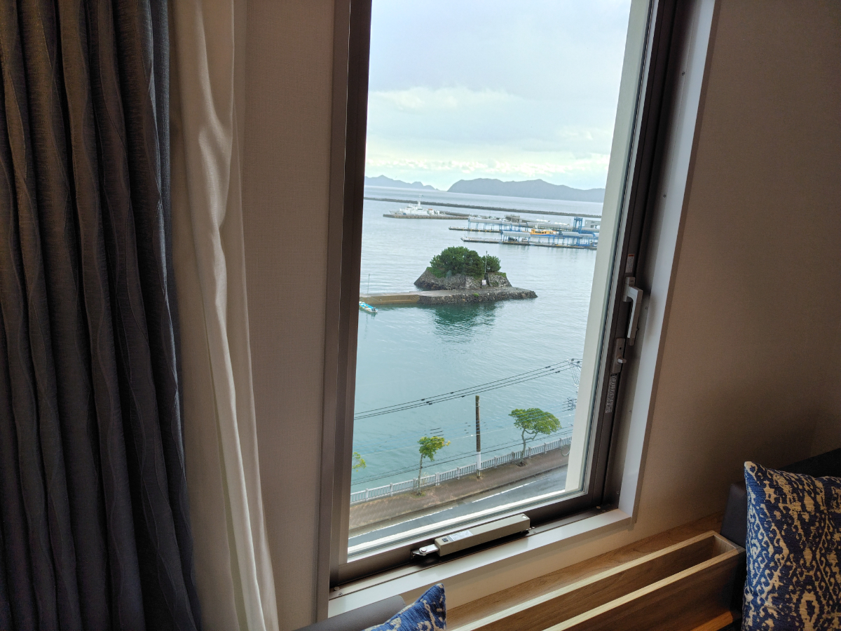 ホテルからの眺め